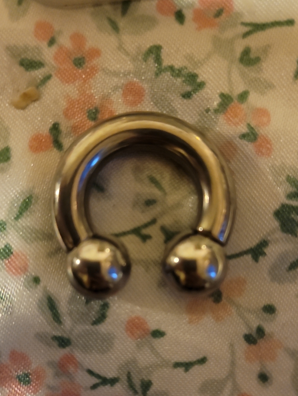 Surgical Steel Horseshoe Circular Barbell